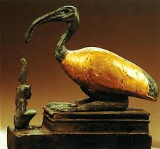 Thoth representado como ibis.